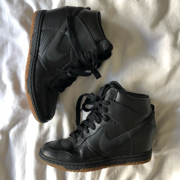 Nike Shoes - Nike Dunk Sky Hi wedge sneaker